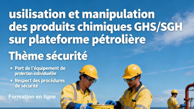 6 UTILISATION ET MANIPULATION DES PRODUITS CHIMIQUES (GHS/SGH